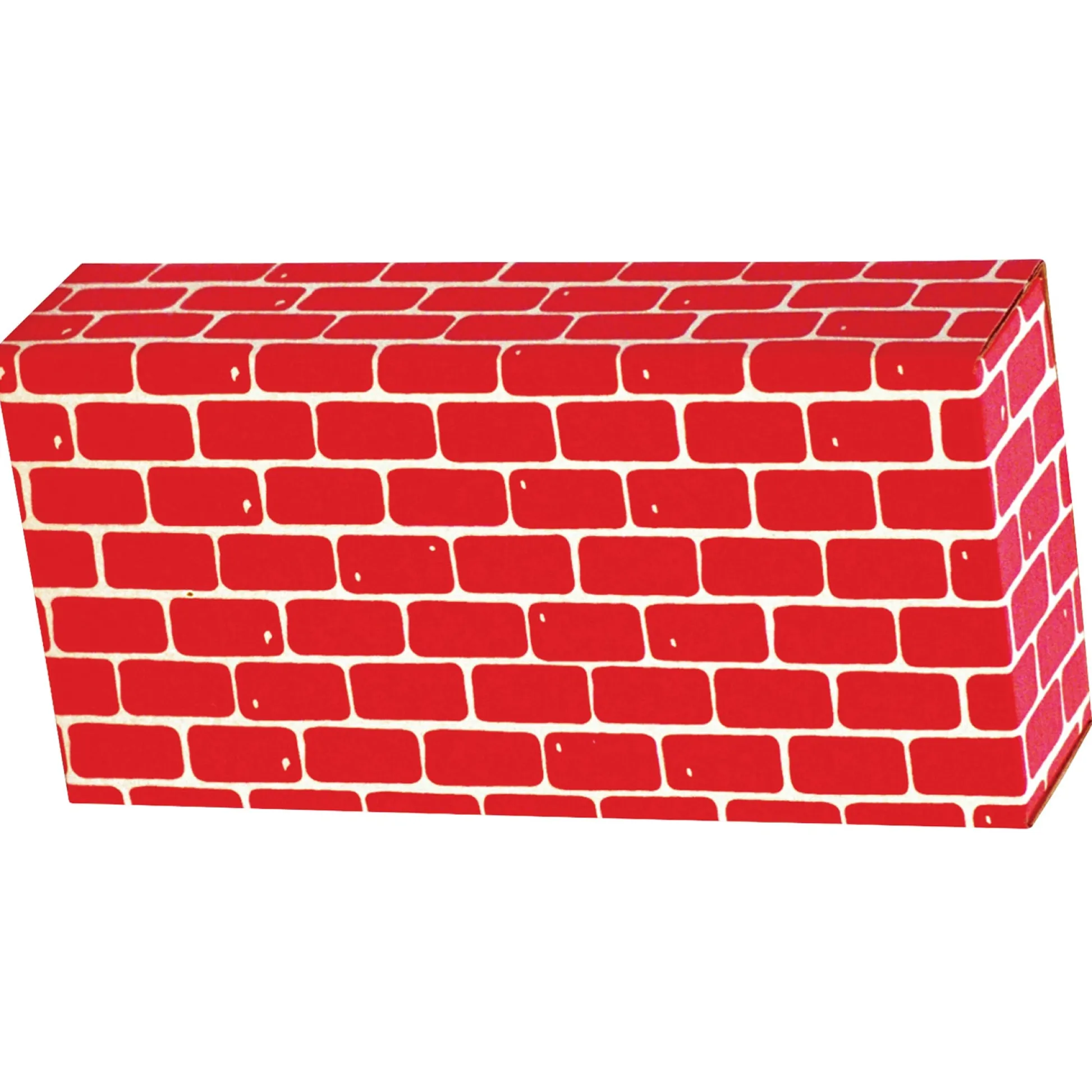 Educators Resource Smart Monkey Toys ImagiBRICKS Giant Building Blocks Set - 16 Pieces, Red Brick* Wood & Jumbo Blocks