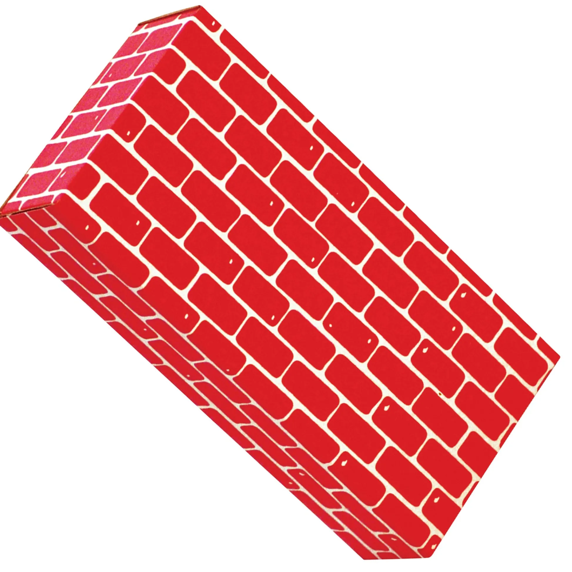Educators Resource Smart Monkey Toys ImagiBRICKS Giant Building Blocks Set - 16 Pieces, Red Brick* Wood & Jumbo Blocks