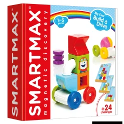 Educators Resource SmartMax My First Build & Drive - Magnetic Discovery Playset* Magnetic Tiles & Building Sets