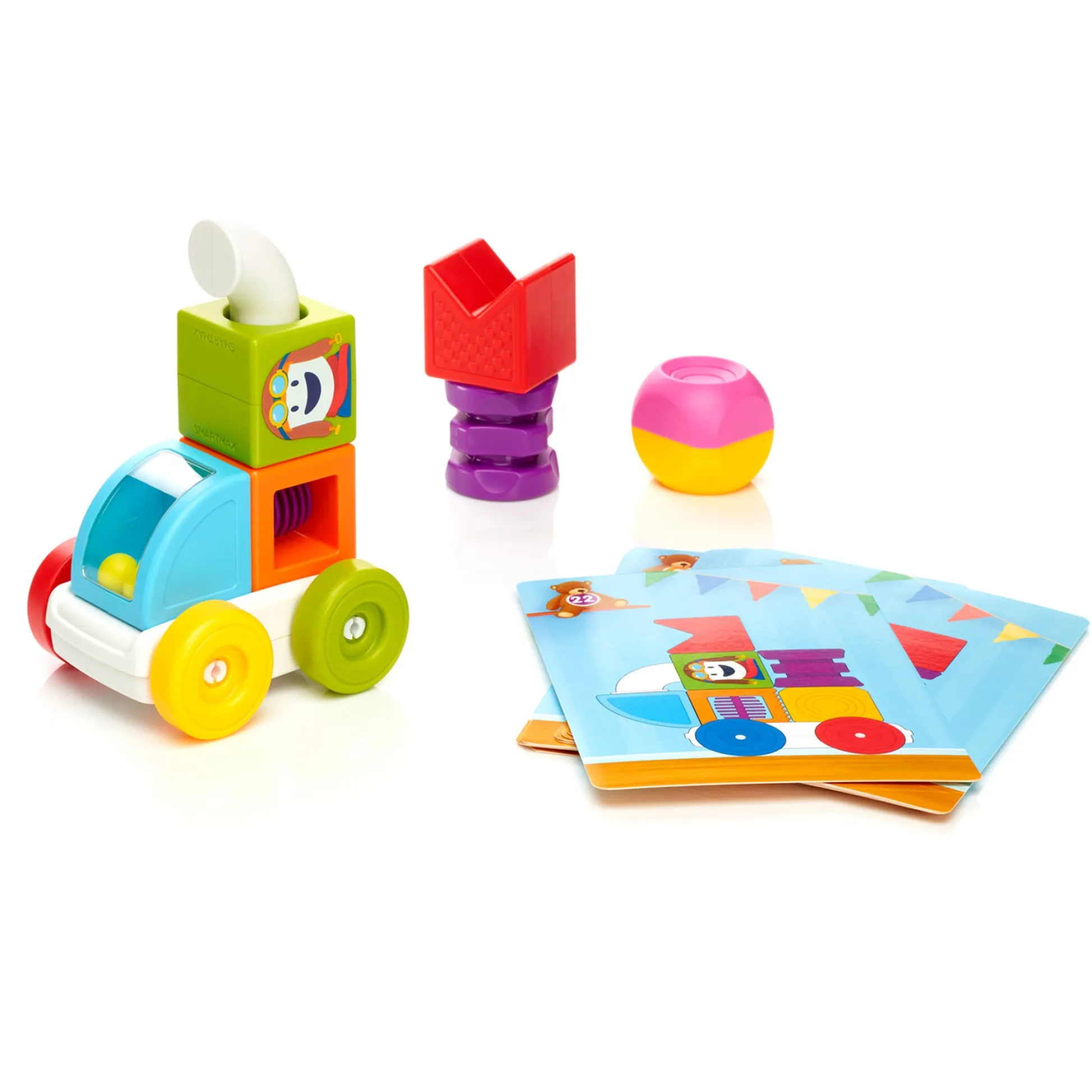 Educators Resource SmartMax My First Build & Drive - Magnetic Discovery Playset* Magnetic Tiles & Building Sets