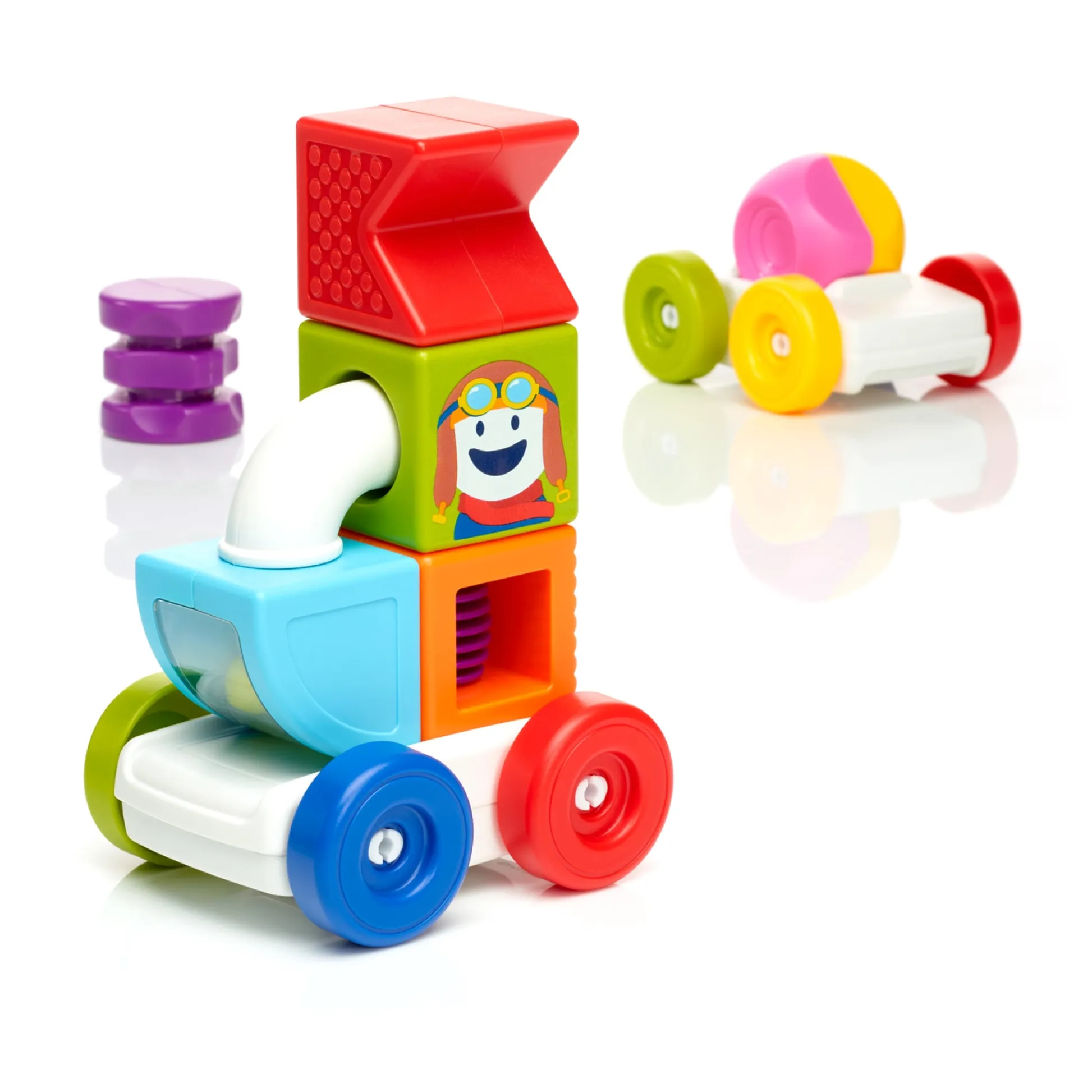 Educators Resource SmartMax My First Build & Drive - Magnetic Discovery Playset* Magnetic Tiles & Building Sets