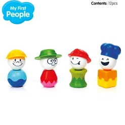 Educators Resource SmartMax My First People - Magnetic Creative Playset* Preschool Education Toys & Activities|Preschool Figures & Playsets