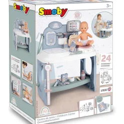 Flat River Group Smoby Baby Childcare Center Playset - Pastel with 24 Medical Toy Accessories, for Kids Age 3+* Tools & Workshops|Dress Up