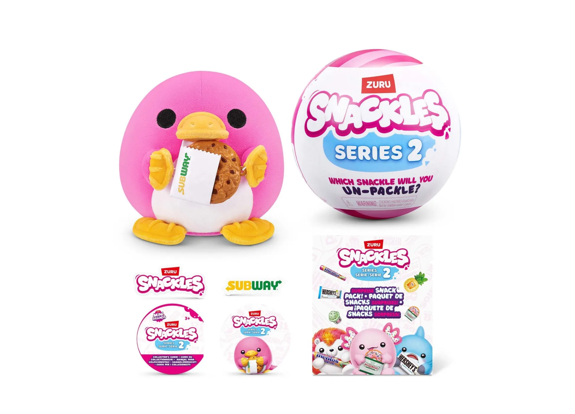 Macy's - Supplier Snackles Series 2 14 inch Collectible Plush Toy - Hersheys Bear* Stuffed Animals|Stuffed Animals & Plush Toys