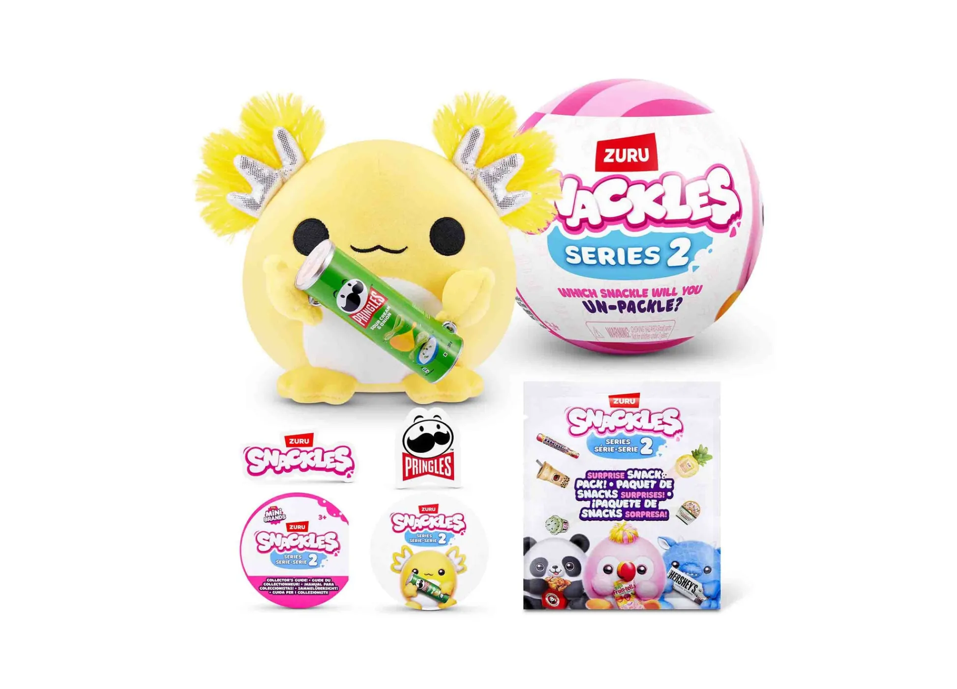 Macy's - Supplier Snackles Series 2 Mystery 5-inch Capsule Plush Toy* Stuffed Animals|Stuffed Animals & Plush Toys