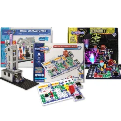Flat River Group Snap Circuits Summer of STEM Activity Pack - 3 Months of Educational Fun* Engineering Toys