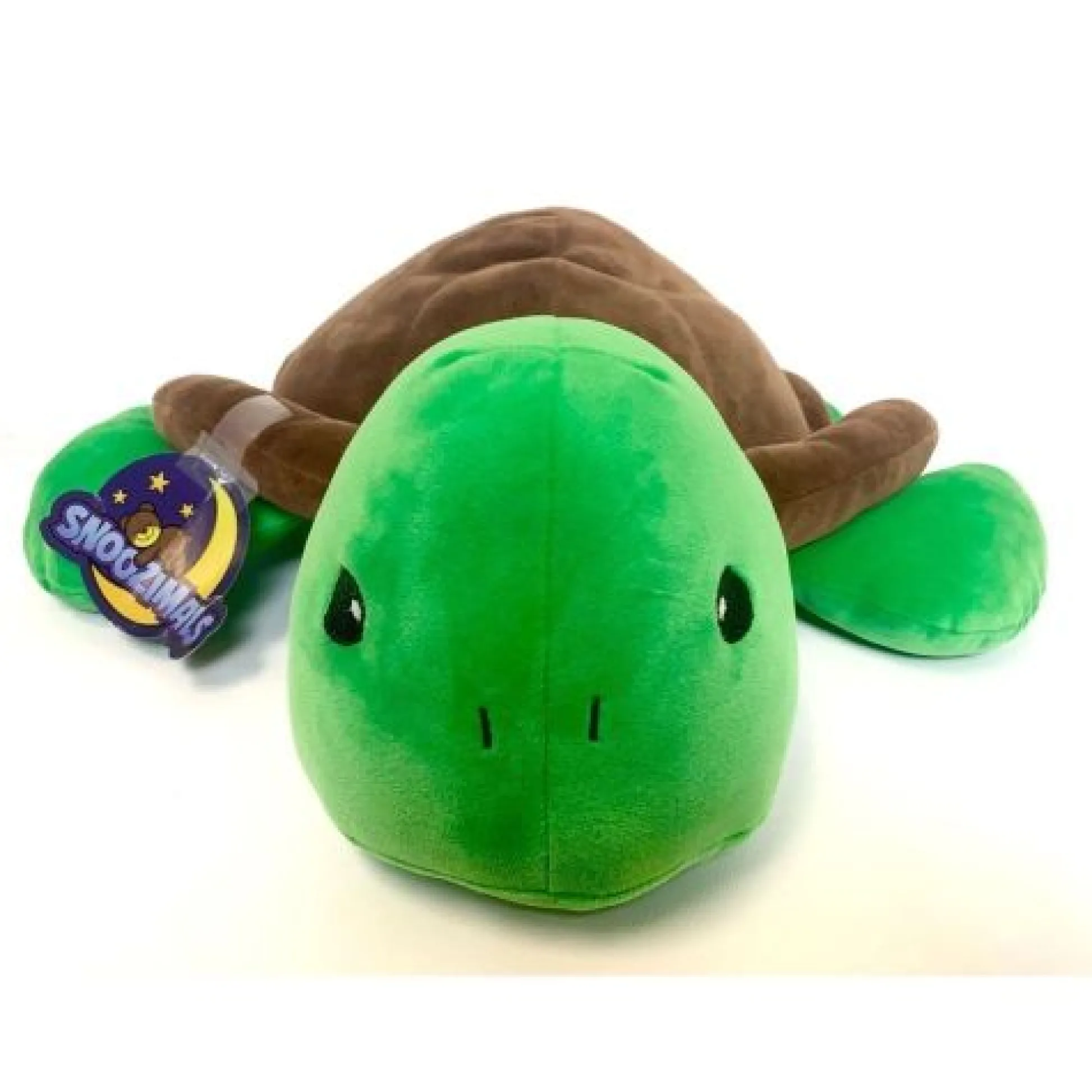 Calendar Holdings, LLC Snoozimals 20 inch Ultra-Soft Toby the Turtle Plush - Green/Brown* Stuffed Animals|Stuffed Animals & Plush Toys