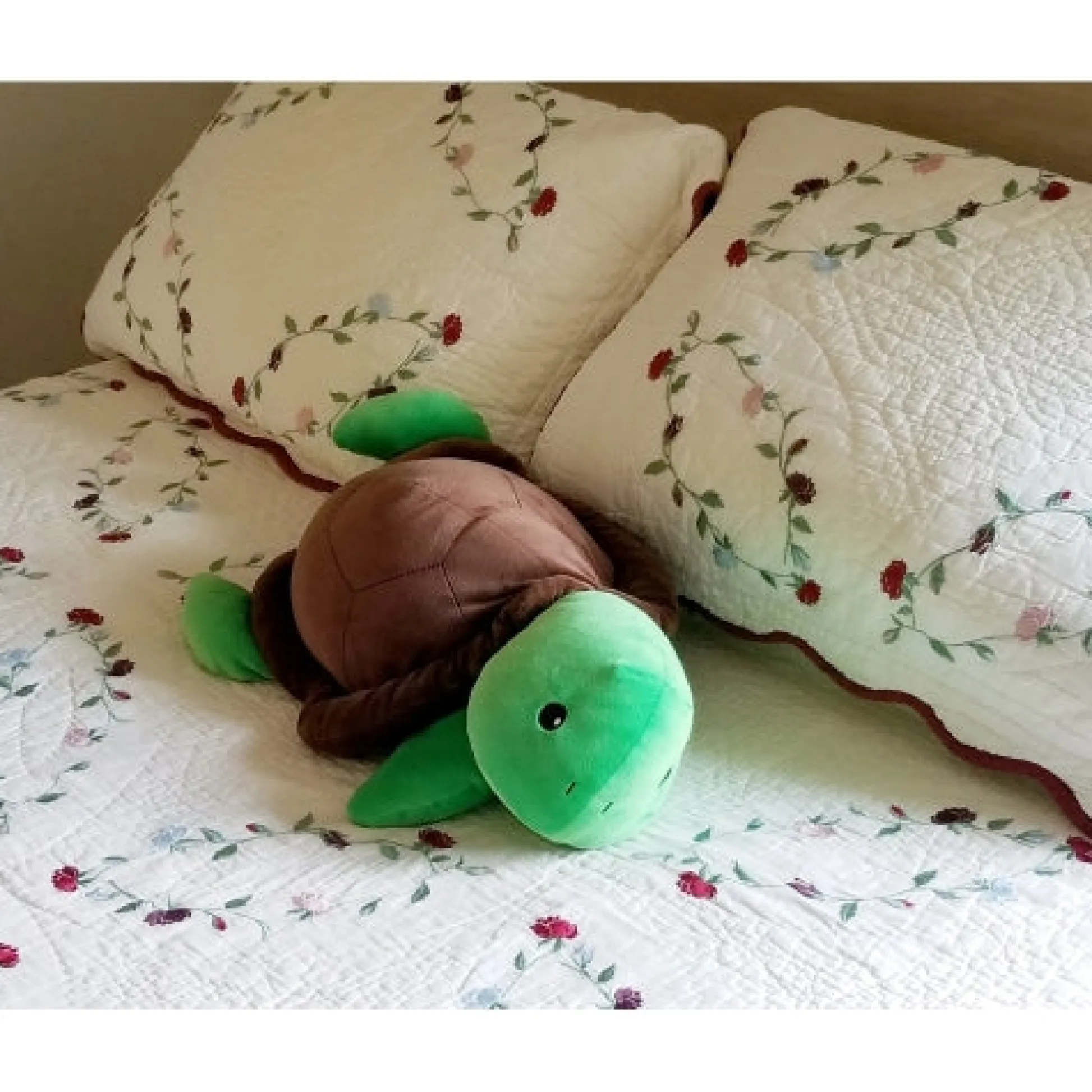 Calendar Holdings, LLC Snoozimals 20 inch Ultra-Soft Toby the Turtle Plush - Green/Brown* Stuffed Animals|Stuffed Animals & Plush Toys