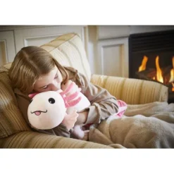 Calendar Holdings, LLC Snoozimals 20-inch Plush Lola the Axolotl - Vibrant Pink* Stuffed Animals|Stuffed Animals & Plush Toys