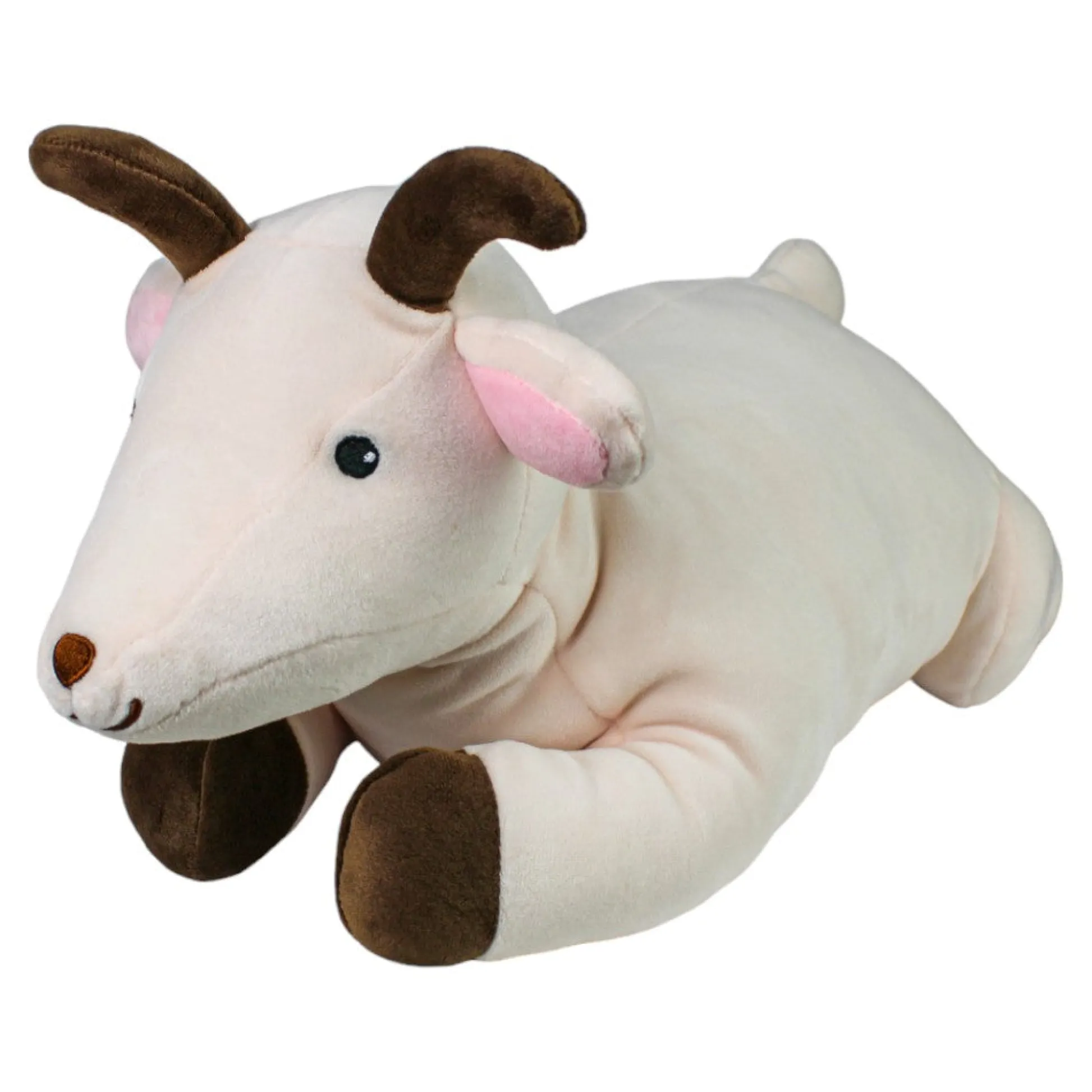 Calendar Holdings, LLC Snoozimals Snuggly 20in Goat Plush - Adorable Cuddly Toy* Stuffed Animals|Stuffed Animals & Plush Toys