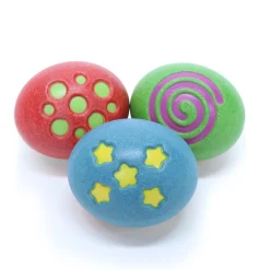 Educators Resource Sounds Like Fun! Colorful Wooden Egg Shakers, Set of 3* Preschool Education Toys & Activities