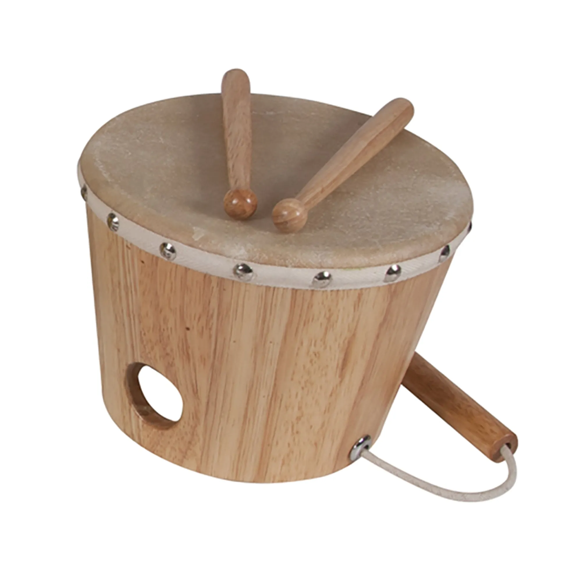 Educators Resource Sounds Like Fun! Wooden Shake Rattle and Drum Set* Preschool Education Toys & Activities