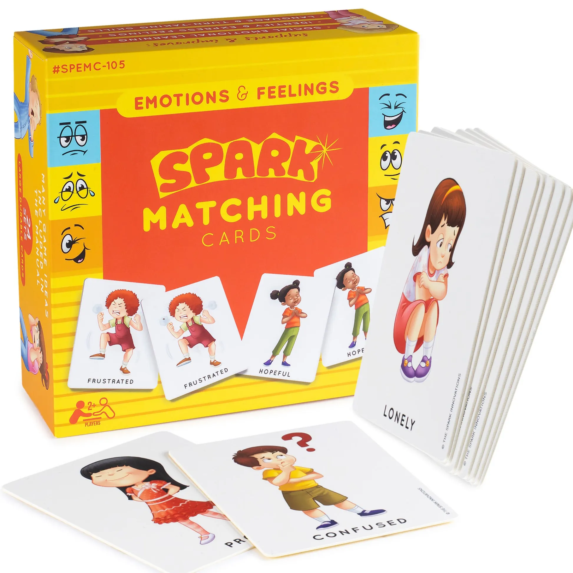 Educators Resource Spark Innovations Emotions and Feelings - Character Matching Memory Game* Preschool Education Toys & Activities|Social & Emotional Skills