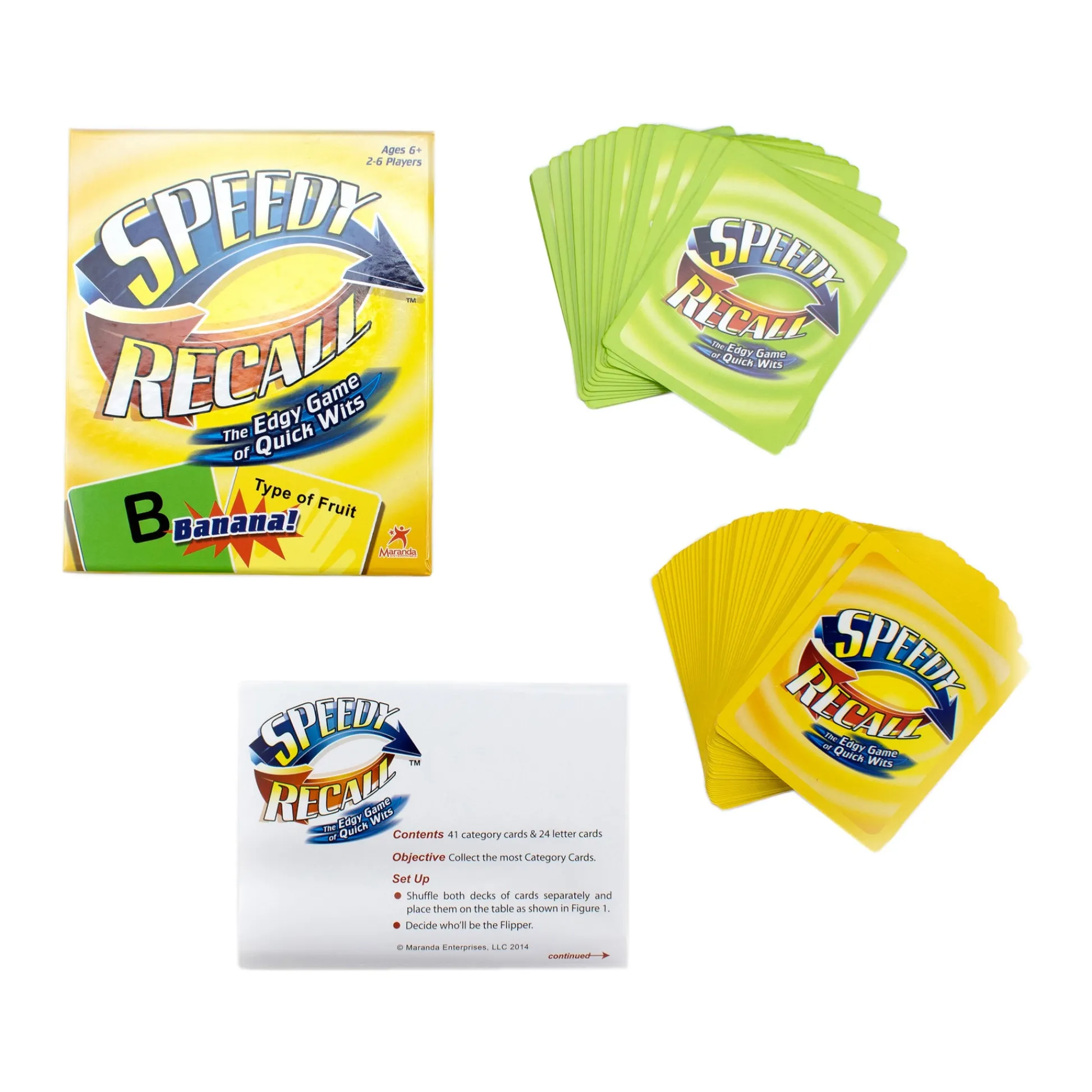 AreYouGame Speedy Recall Fast-Paced Memory Card Game* Card Games
