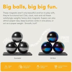 Calendar Holdings, LLC Speks 33mm Mesmerizing Magnet Stress Balls* Magnetic Tiles & Building Sets