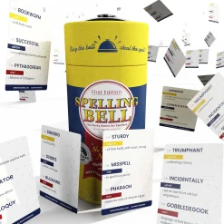 Educators Resource Spelling Bell Spelling Game - First Edition - Multicolored* Role-Playing Games|Board Games
