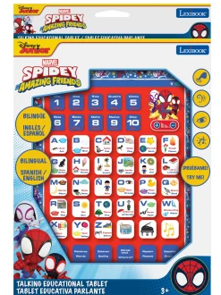 Lexibook Spider-Man Bilingual Educational Tablet for Kids* Preschool Education Toys & Activities