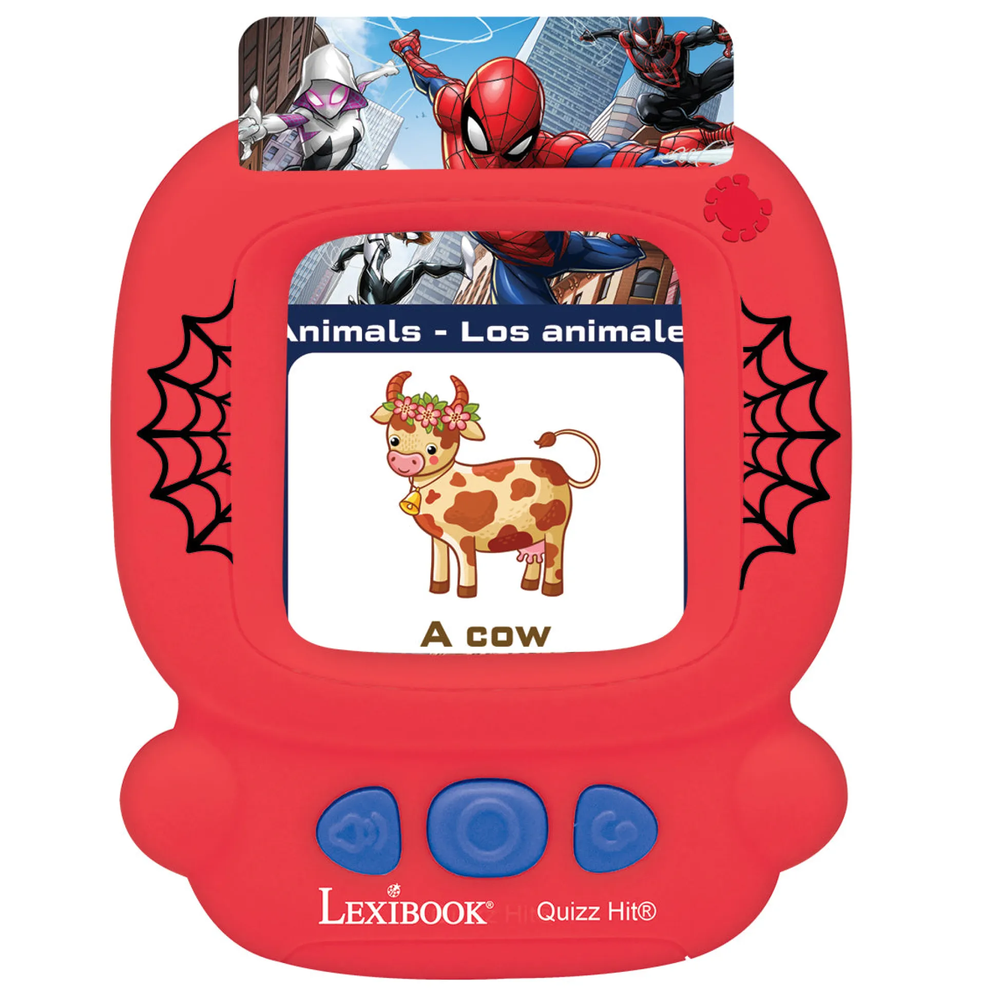 Lexibook Spider-Man Bilingual Interactive Card Reader with 200 Educational Cards* Preschool Education Toys & Activities