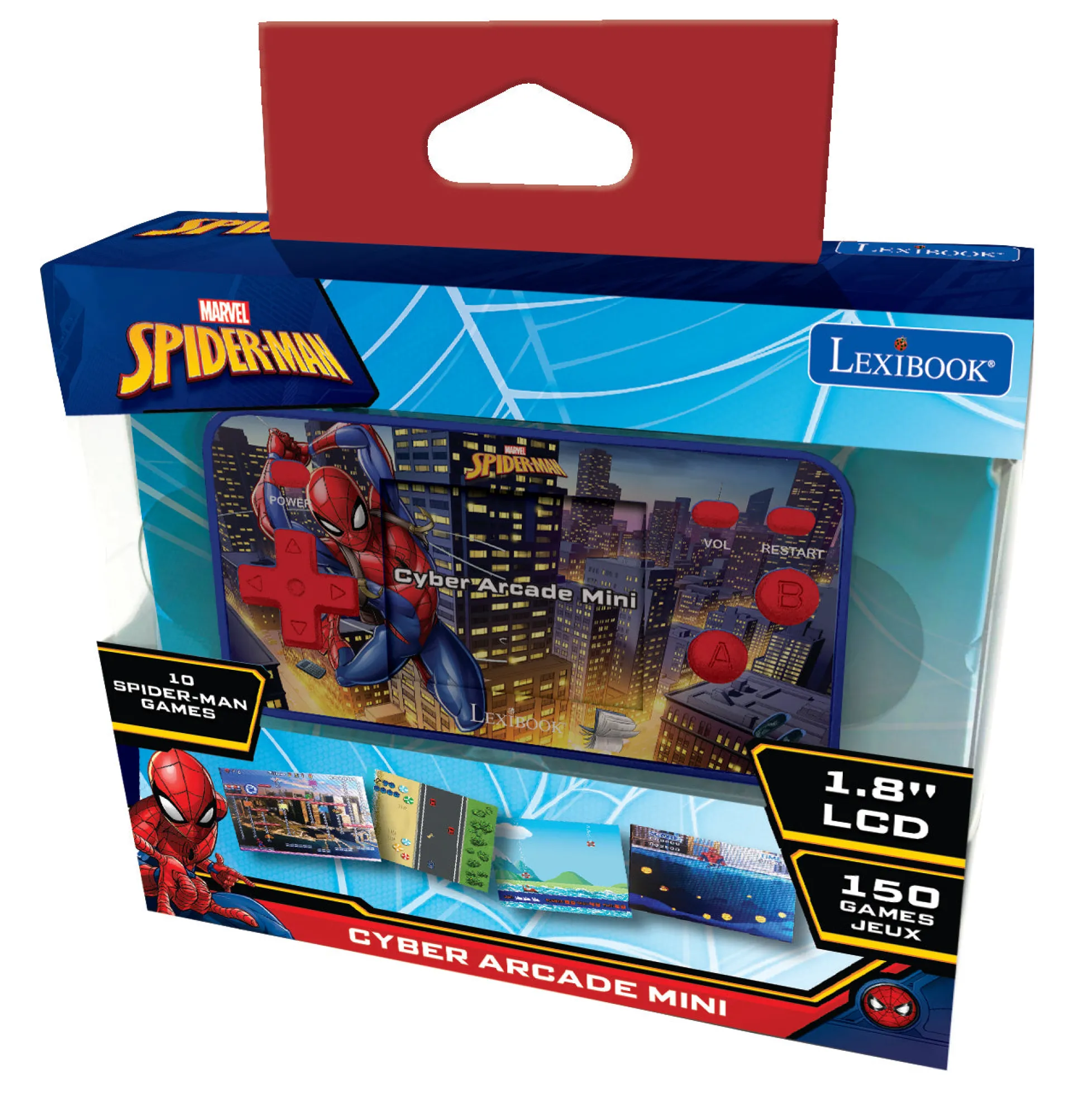 Lexibook Spider-Man Handheld Console Cyber Pocket Arcade* Electronics