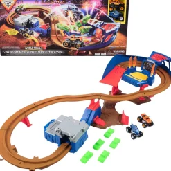 Calendar Holdings, LLC Spin Master Monster Jam 1:64 Booster Playset with Trucks* Playsets & Vehicles