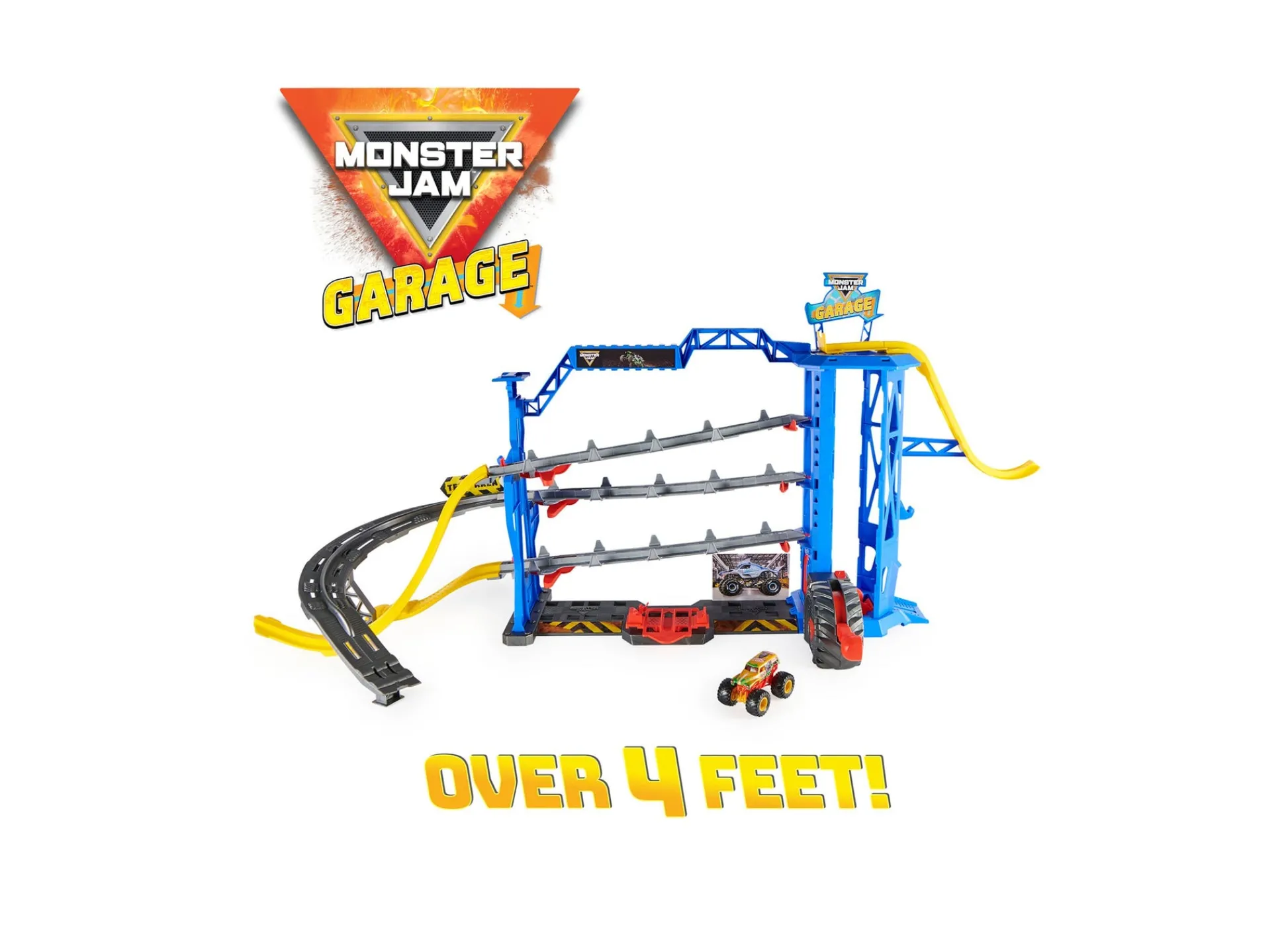 Macy's - Supplier Spin Master Monster Jam 40th Anniversary Garage Playset with Exclusive Die-Cast Truck* Playsets & Vehicles