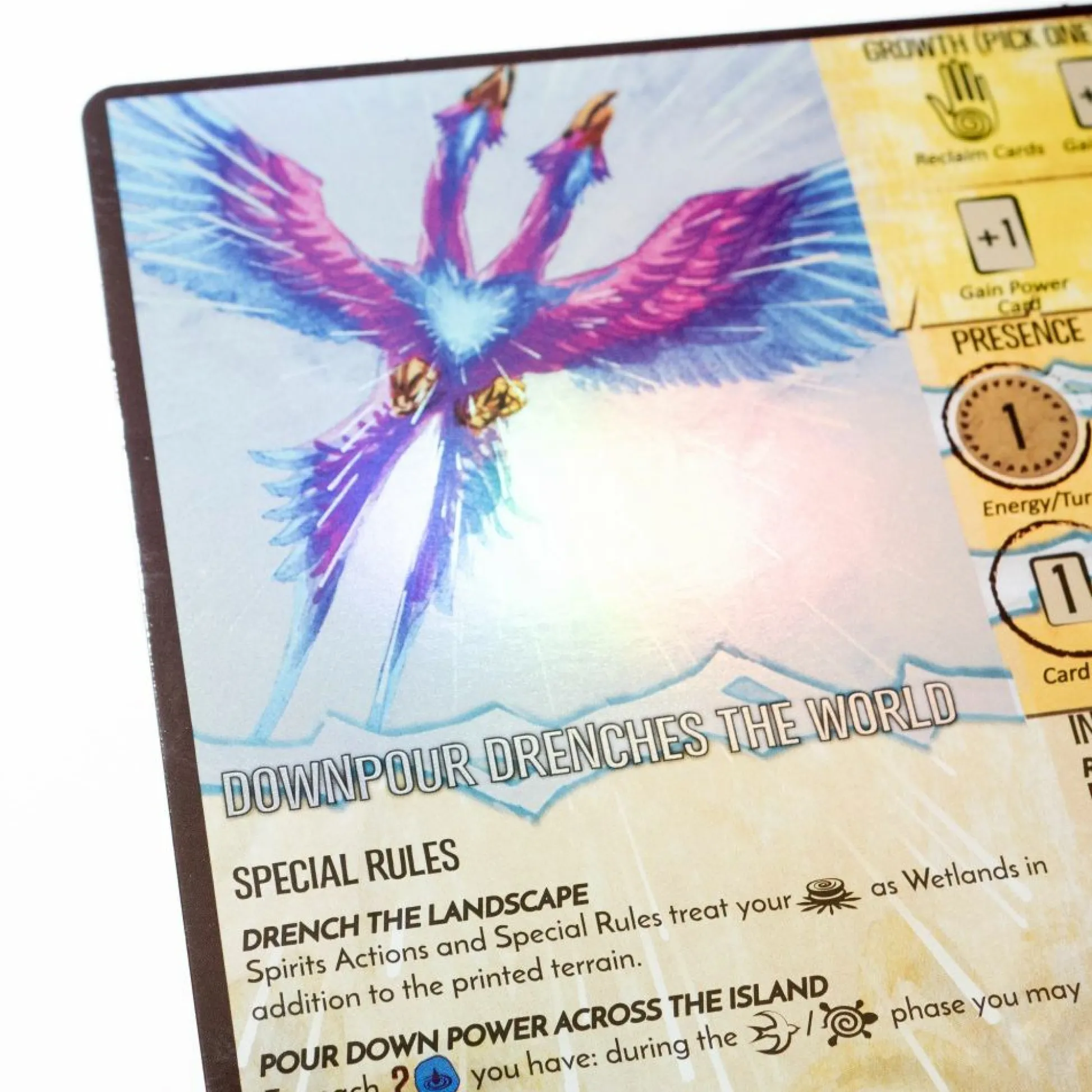 Flat River Group Spirit Island Feather & Flame: Shimmering Foil Spirit Panels* Role-Playing Games|Board Games