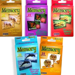 Educators Resource Stages Learning Animal Photographic Memory Matching Game Set - Educational Toy* Preschool Education Toys & Activities