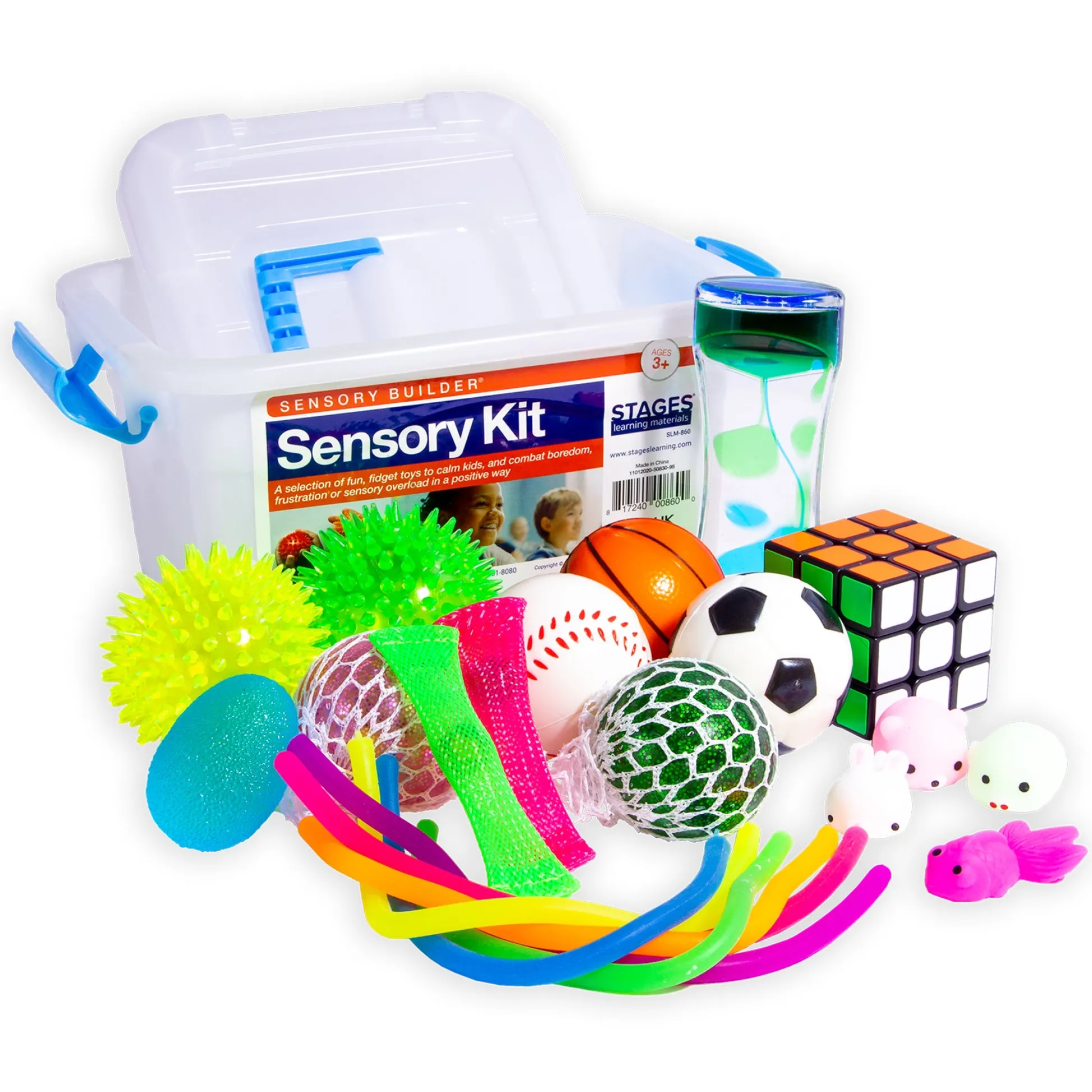 Educators Resource Stages Learning Materials Sensory Builder: Comprehensive Sensory Kit* Sensory & Fidget Toys
