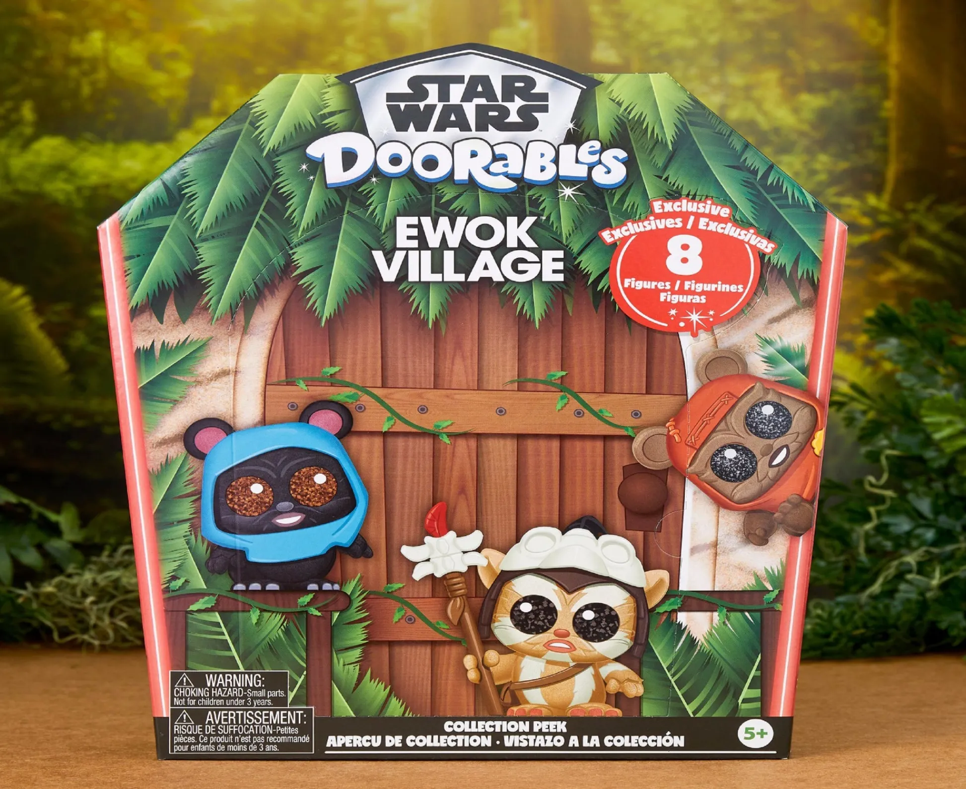 Macy's - Supplier Star Wars Doorables Ewok Village Mini Figure Adventure Set* Collectible Figures & Playsets|Star Wars
