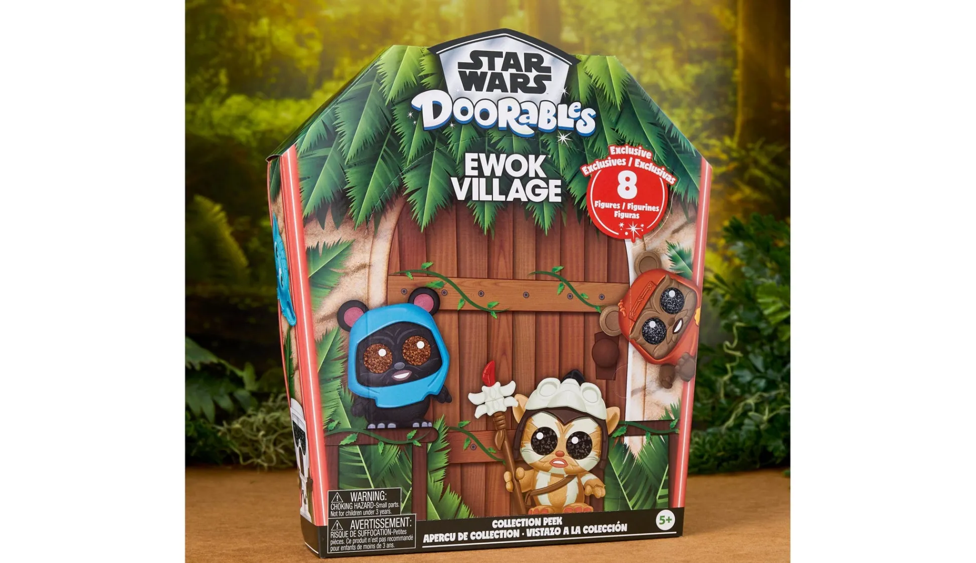 Macy's - Supplier Star Wars Doorables Ewok Village Mini Figure Adventure Set* Collectible Figures & Playsets|Star Wars