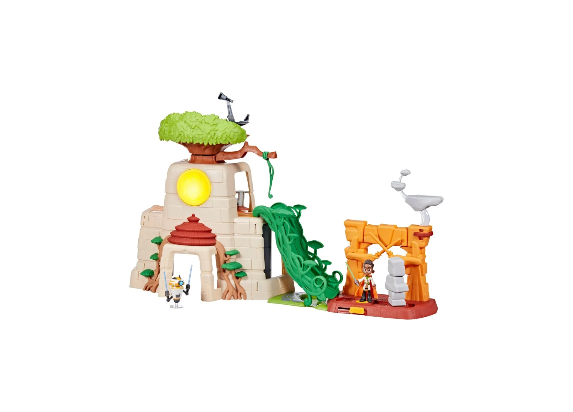 Macy's - Supplier Star Wars Tenoo Jedi Temple Playset - Interactive Galactic Adventure* Star Wars|Playsets & Vehicles
