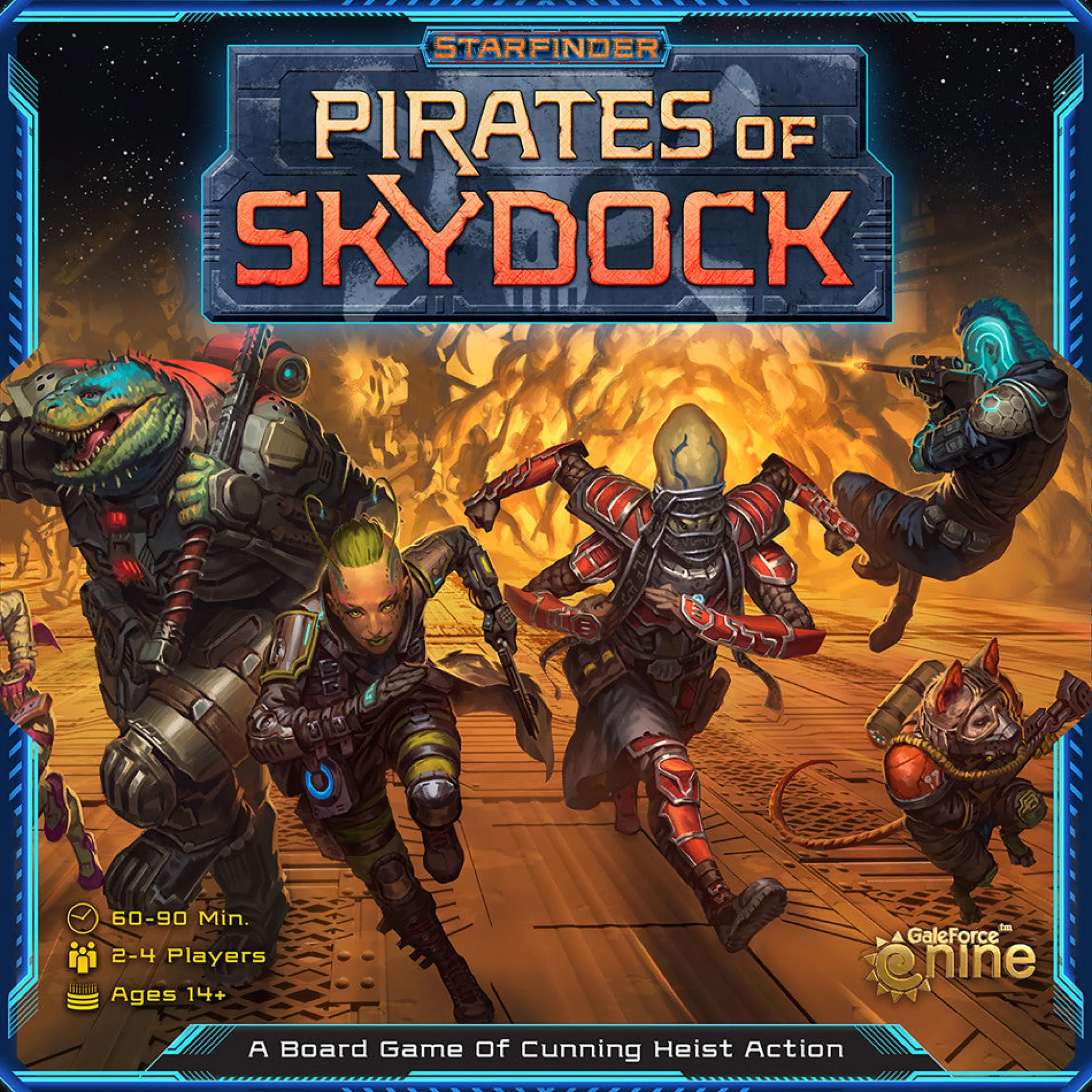 Flat River Group Starfinder: Pirates of Skydock Strategic Heist Board Game* Board Games|Role-Playing Games