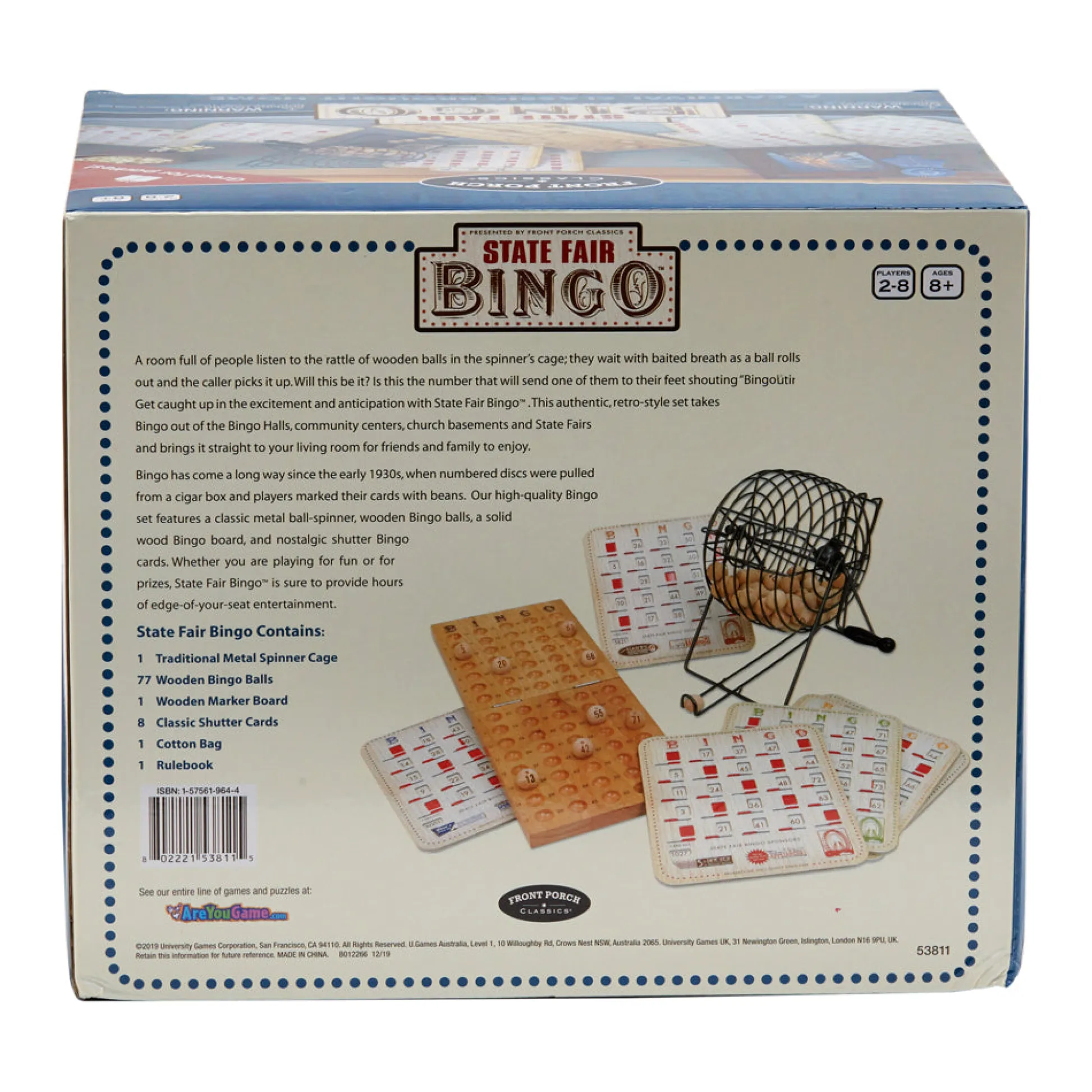 AreYouGame State Fair Bingo Classic Edition Family Game* Classic Games