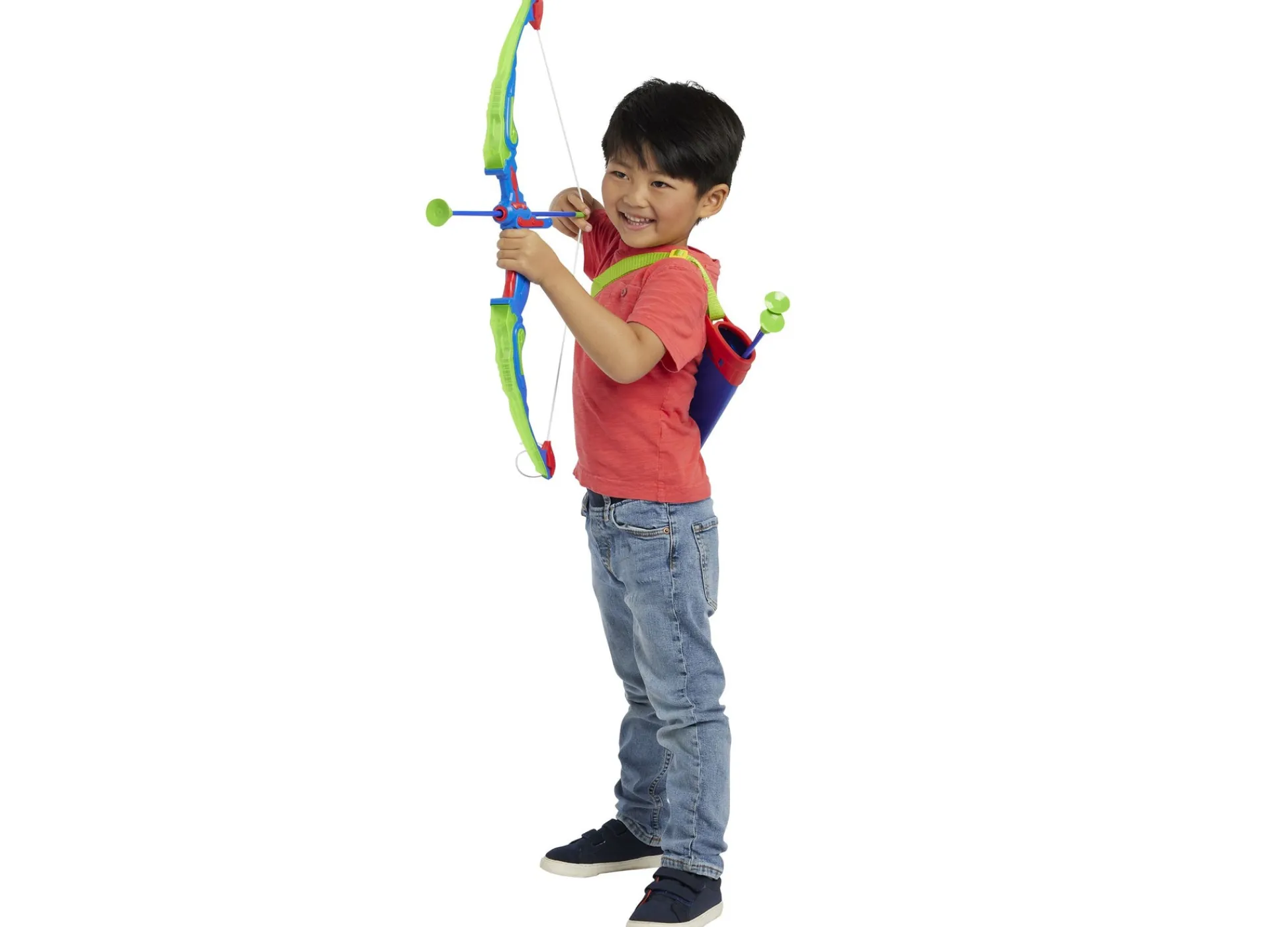 Macy's - Supplier Stats Illuminated Archery Set for Kids with Target and Suction Cup Arrows* Toy Sports|Stats
