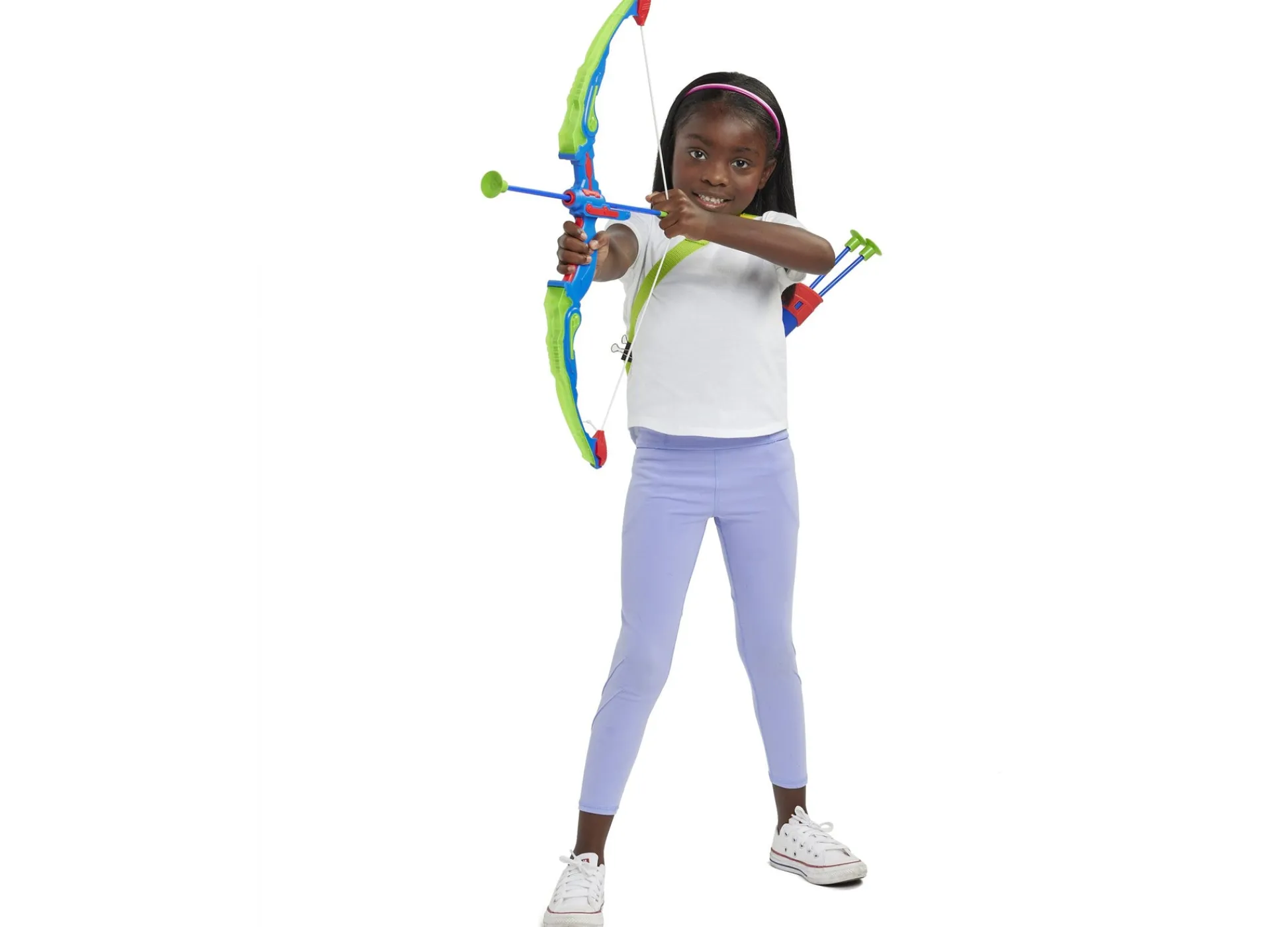 Macy's - Supplier Stats Illuminated Archery Set for Kids with Target and Suction Cup Arrows* Toy Sports|Stats
