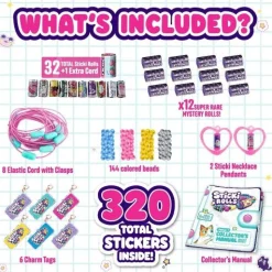 Calendar Holdings, LLC Sticki Rolls Bead Bash Jewelry Maker Kit* Crafts & Activities