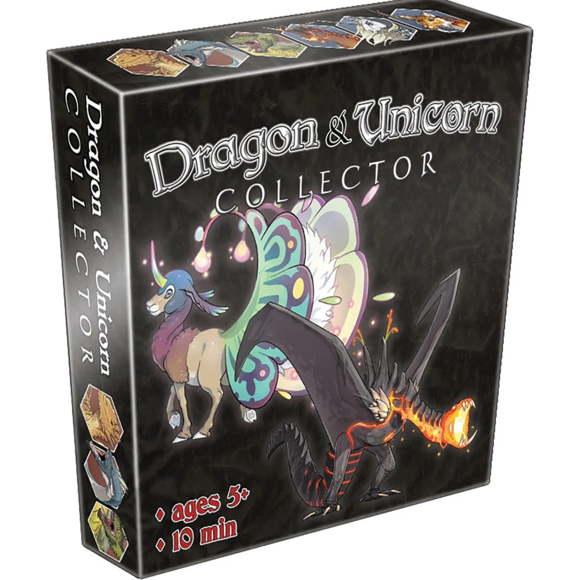 Flat River Group Strange Machine Games: Dragon & Unicorn Collector - Fantasy Card Game for Ages 5+* Card Games