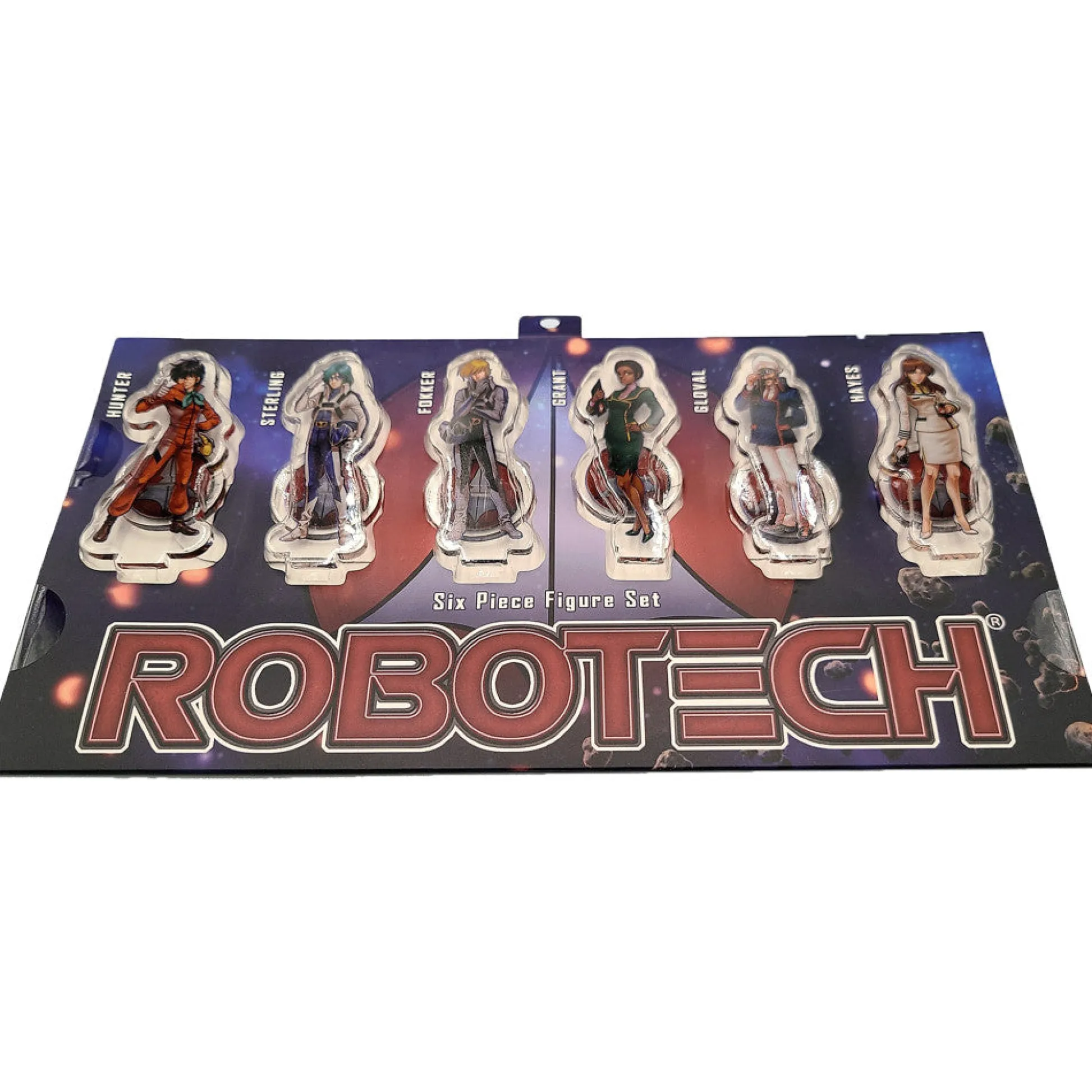 Flat River Group Strange Machine Games Robotech: Attack on The SDF-1 Colorful Acrylic Standees* Miniature Figures & Games