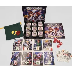 Flat River Group Strange Machine Games: Robotech: Ace Pilot - Dice Strategy Board Game* Role-Playing Games|Board Games
