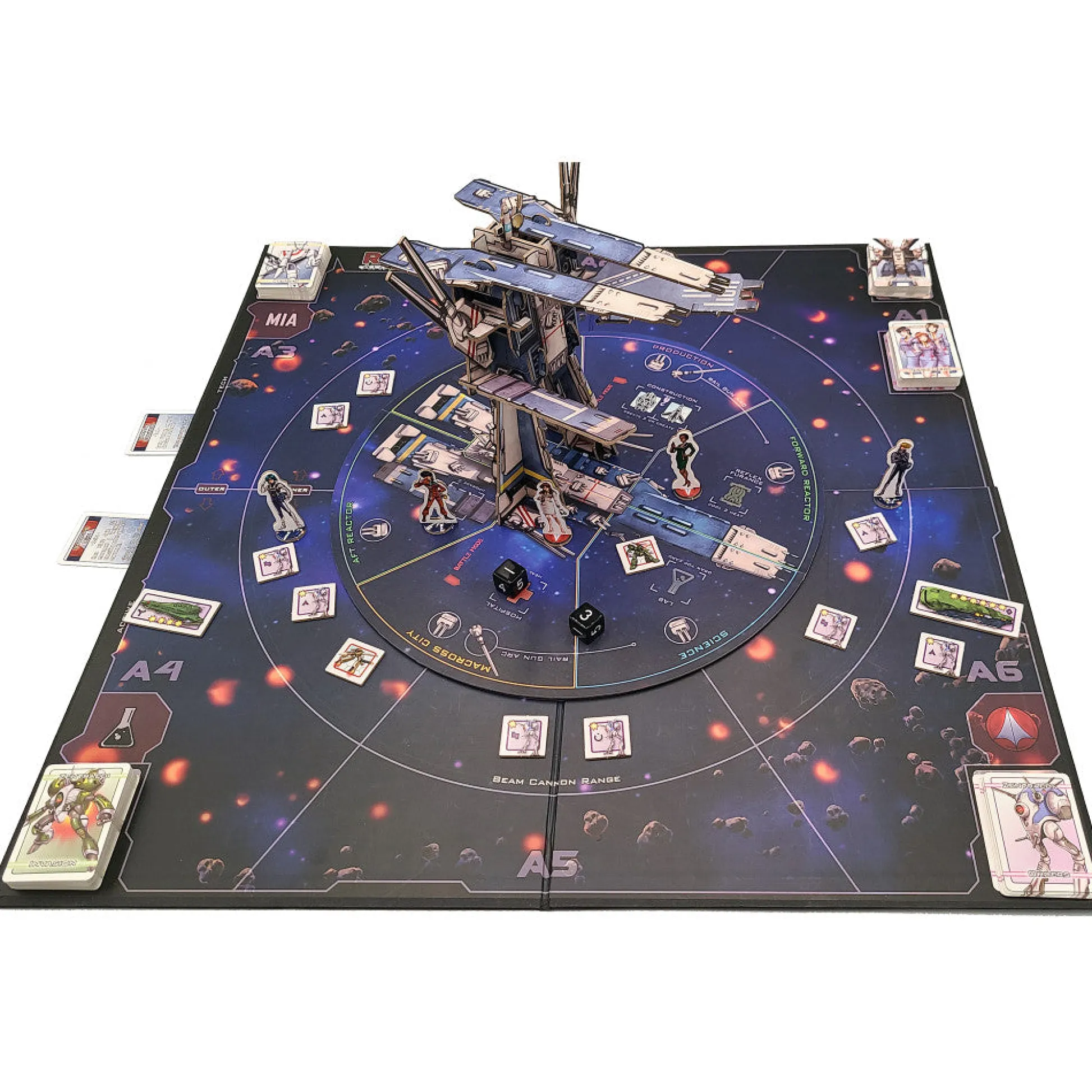 Flat River Group Strange Machine Games: Robotech: Attack on the SDF-1 Strategy Board Game* Role-Playing Games|Board Games