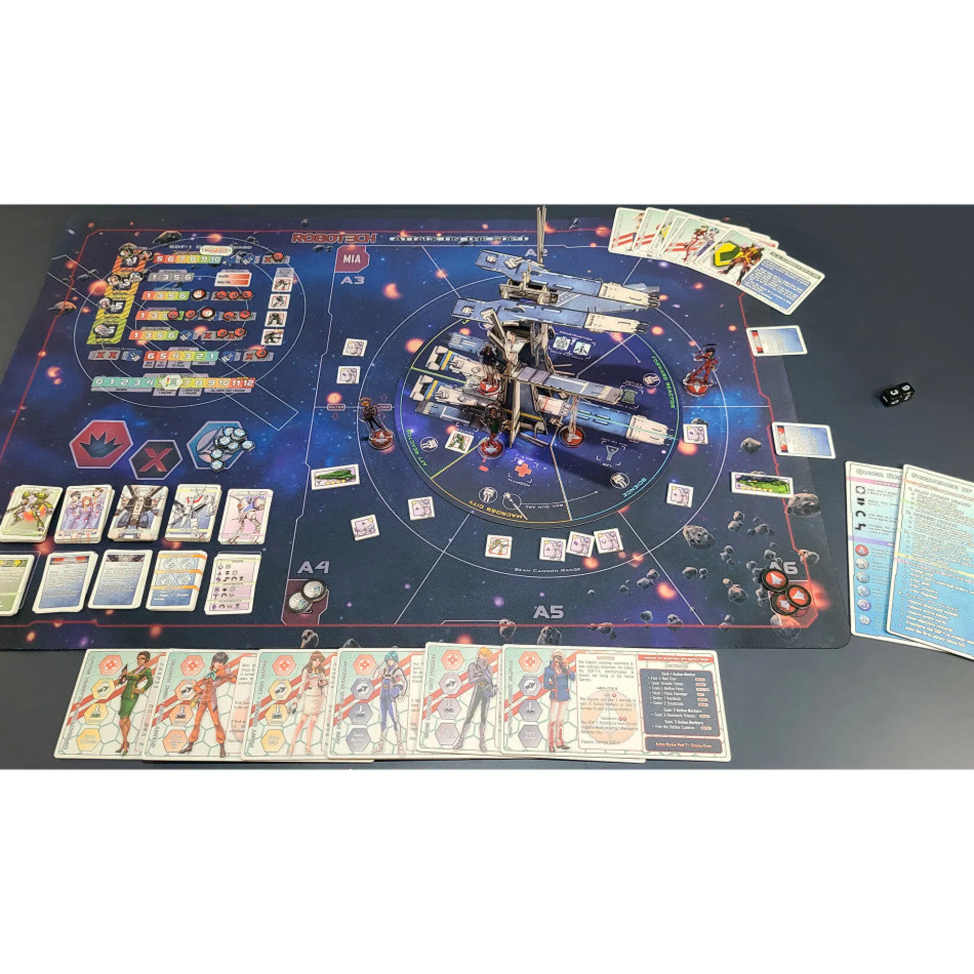 Flat River Group Strange Machine Games: Robotech: Attack on the SDF-1 Strategy Board Game* Role-Playing Games|Board Games