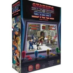 Flat River Group Streets of Steel: Rush N Scare Retro Tabletop Arcade Game* Board Games|Role-Playing Games