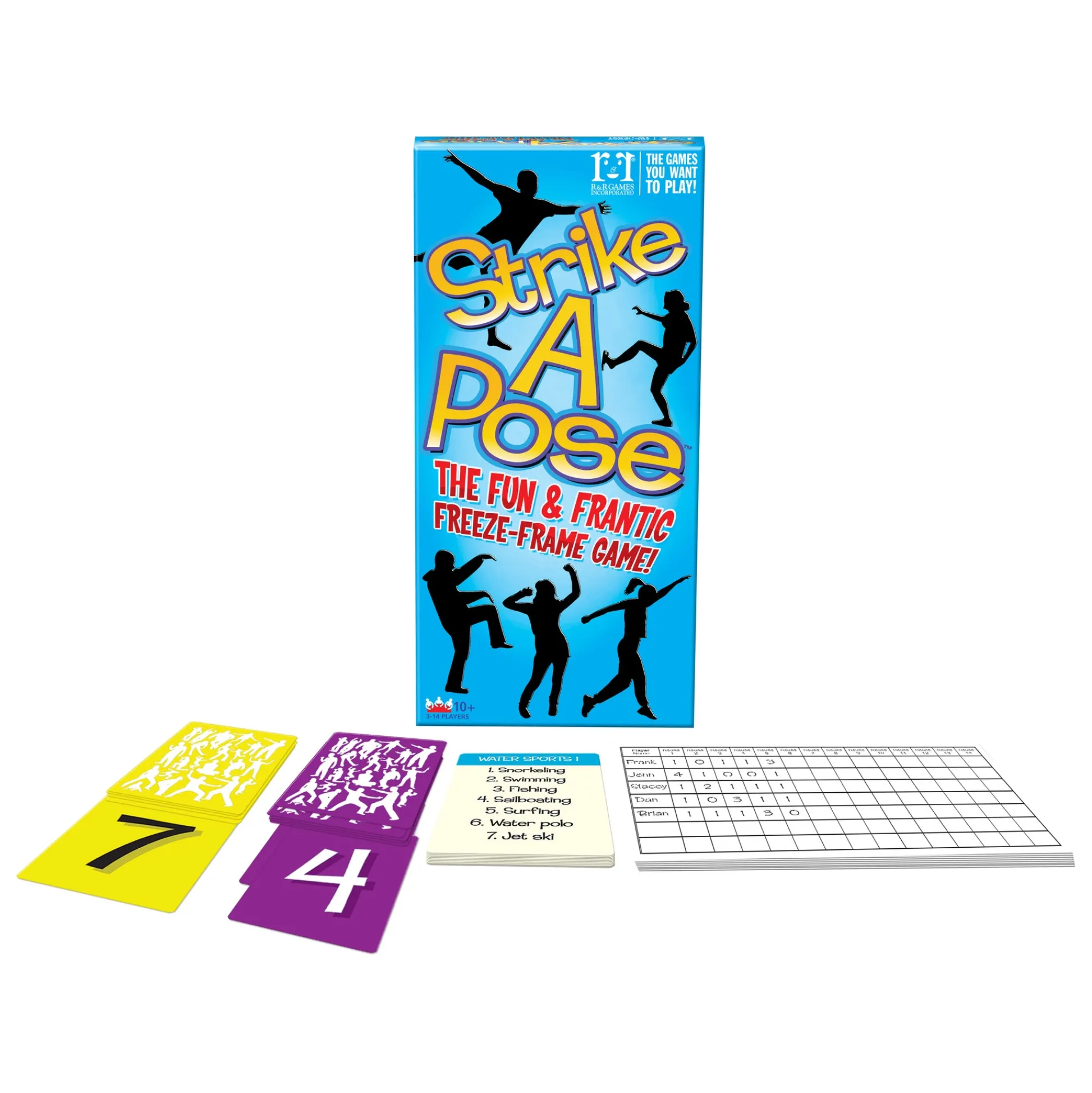 AreYouGame Strike A Pose: Ultimate Party Freeze Game* Family & Entertainments Games|Social & Emotional Skills