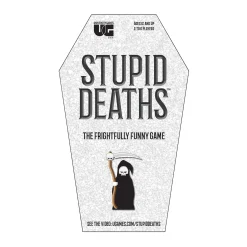AreYouGame Stupid Deaths Frightfully Funny Card Game Tin* Card Games|Social & Emotional Skills