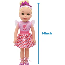 Flat River Group Style Dreamers 14" Ballet Set - Blonde Hair Hard Body Doll* Fashion Dolls|Stuffed Animals & Plush Toys