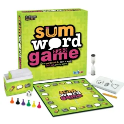 AreYouGame Sum Word Game Multi-Team Party Challenge* Family & Entertainments Games|Social & Emotional Skills