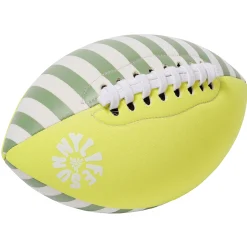 Flat River Group Sunnylife 9" Neoprene Football - Citrus Stripe Inflatable Pool Toy* Swimming Pools & Water Toys