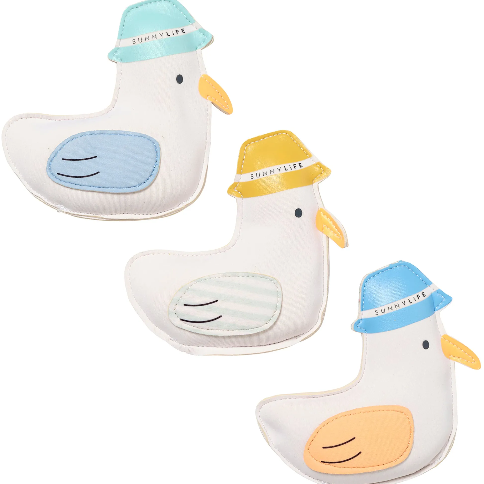 Flat River Group Sunnylife Dive Buddies - Sid The Seagull 3pk, Pool Toys with Colorful Hats* Swimming Pools & Water Toys