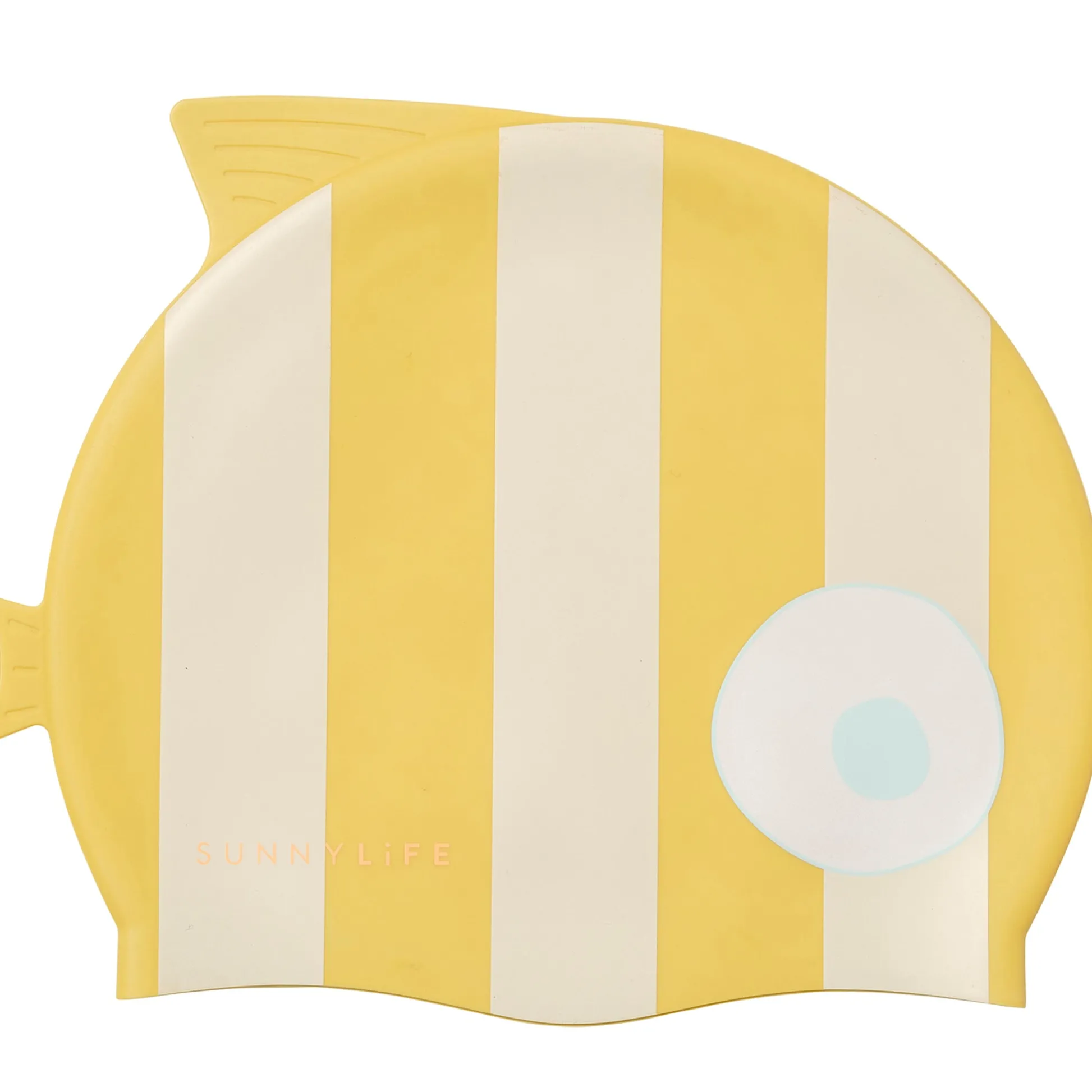 Flat River Group Sunnylife Finn The Fish Kids' Silicone Swim Cap, Ages 3-9* Swimming Pools & Water Toys