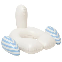 Flat River Group Sunnylife Sid The Seagull Inflatable Pool Ring - Blue Stripe* Swimming Pools & Water Toys